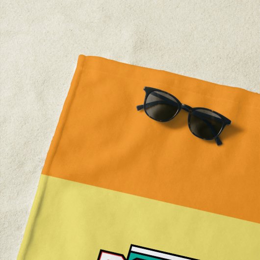 Serviette De Plage Super-Animaux : Nous sommes un pack, nous nous bat (En situation)