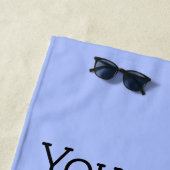 Serviette De Plage Super mignon (En situation)