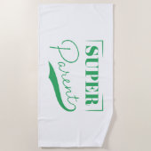 Serviette De Plage Super parent (Devant)