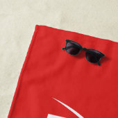 Serviette De Plage Supergirl Espoir (En situation)