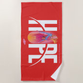Serviette De Plage Supergirl Espoir (Devant)