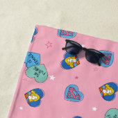 Serviette De Plage Supergirl hors de ce monde Retro Graphisme (En situation)