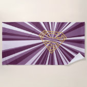 Serviette De Plage Supergirl Studded S-Shield (Devant)