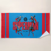 Serviette De Plage Superman Legends Forever Graphic (Devant)