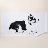 Serviette De Plage Superviseur de rivage (Devant)