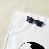 Serviette De Plage Superviseur de rivage (En situation)