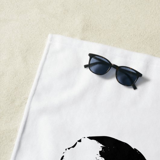 Serviette De Plage Superviseur de rivage (En situation)