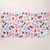 Serviette De Plage Sur la plage (Devant)