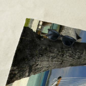 Serviette De Plage sur la plage (En situation)