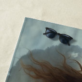 Serviette De Plage Sur le nuage 7 (En situation)