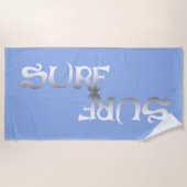 serviette de plage surf (Devant)