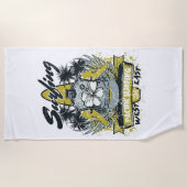 Serviette De Plage Surf (Devant)
