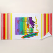Serviette De Plage Surf (Devant)