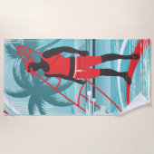 Serviette De Plage Surf 4 Beach Towel (Devant)