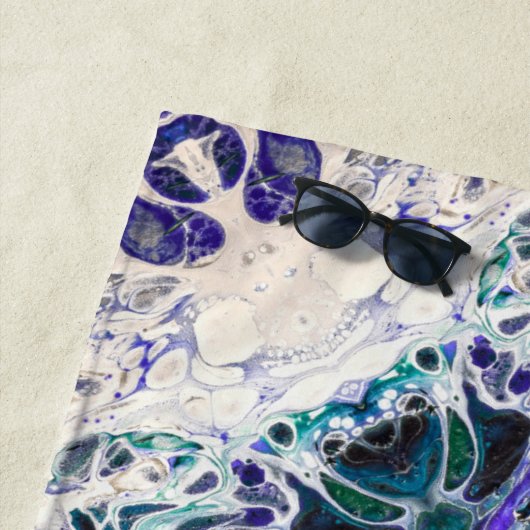 Serviette De Plage Surf de sable et Scifi (En situation)