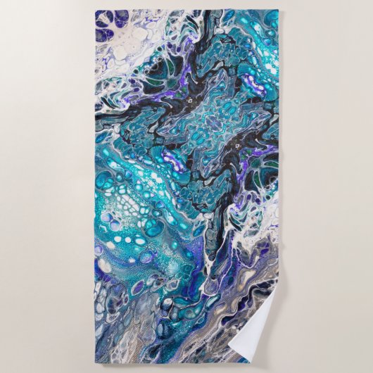 Serviette De Plage Surf de sable et Scifi (Devant)