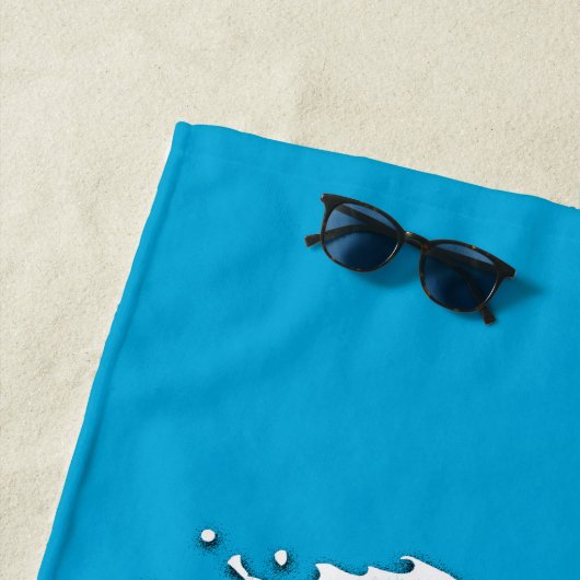 Serviette De Plage Surf dur (En situation)