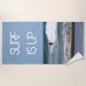 Serviette De Plage Surf en haut (Devant)