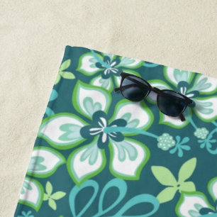 Serviette De Plage Surf JUNGLE (COMBO TURQUOISE)