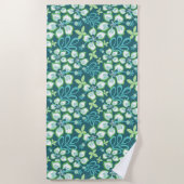 Serviette De Plage Surf JUNGLE (COMBO TURQUOISE) (Devant)