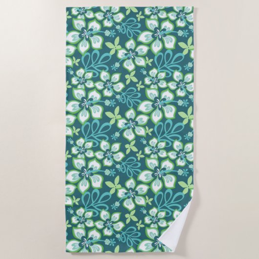 Serviette De Plage Surf JUNGLE (COMBO TURQUOISE) (Devant)
