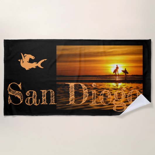 Serviette De Plage Surf up (Devant)