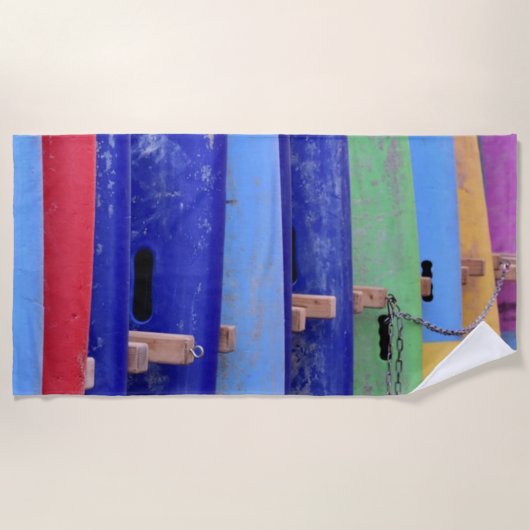 Serviette De Plage Surf vintage (Devant)