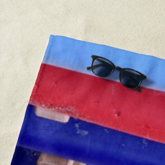 Serviette De Plage Surf vintage (En situation)