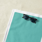 Serviette De Plage Surf with the shark (En situation)