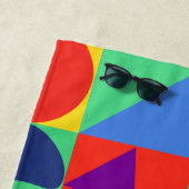 Serviette De Plage Surface composée (En situation)