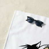 Serviette De Plage Surfrigo TWEETY™ et SYLVESTER™ (En situation)