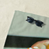 Serviette De Plage sushi japonais (En situation)