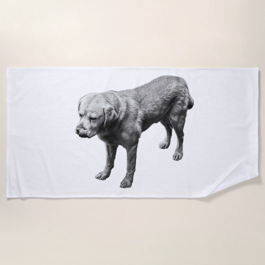 Serviette De Plage Suspension de jeu (Devant)
