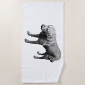 Serviette De Plage Suspension de jeu (Devant)
