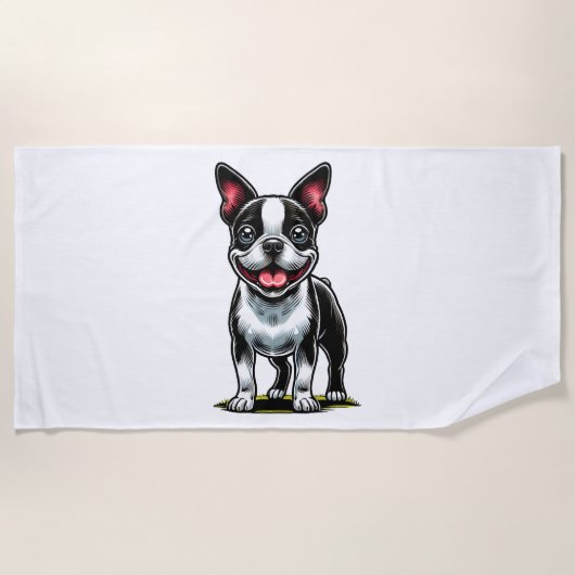 Serviette De Plage Sweet Bustie Chien (Devant)