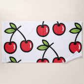 Serviette de plage Sweet Cherry" (Devant)