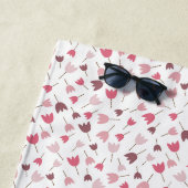 Serviette De Plage Sweet Simple Tulip Motif rose - Toutes les directi (En situation)