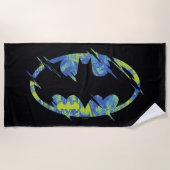 Serviette De Plage Symbole Batman Électrique (Devant)