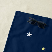 Serviette De Plage SYMBOLE DE Las Vegas (En situation)