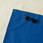 Serviette De Plage Symbole de lavage drôle (En situation)