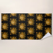 Serviette De Plage Symbole de Louis XIV le Roi Soleil (Devant)