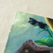 Serviette De Plage T Rex Enfants Jurassique (En situation)
