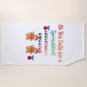 Serviette De Plage T-Shirt (Devant)