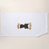 Serviette De Plage T-Shirt (Devant)