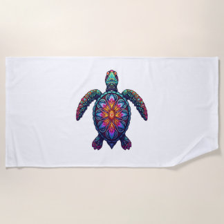 Serviette De Plage T-shirt de la tortue de la société de Randonnée du