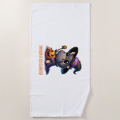 Serviette De Plage T-shirt MOO DENG WITCH (Devant)