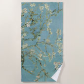 Serviette De Plage Tableau des fleurs d'amandes de Van Gogh (Devant)
