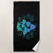 Serviette De Plage Tabourets dans Bushes (Devant)