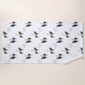 Serviette De Plage Taco à propos d'amour (Devant)