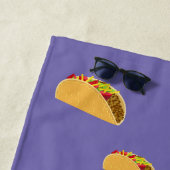 Serviette De Plage Taco Tuesday Design - Beach Towel (En situation)